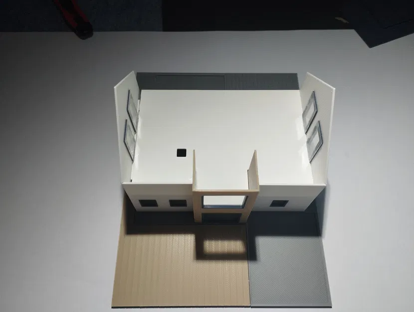 Nhà ở đơn lập hiện đại tỷ lệ H0/1:87 - Image 7