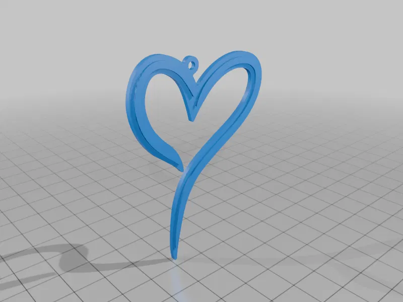 Mặt dây bông tai hình trái tim - Image 6