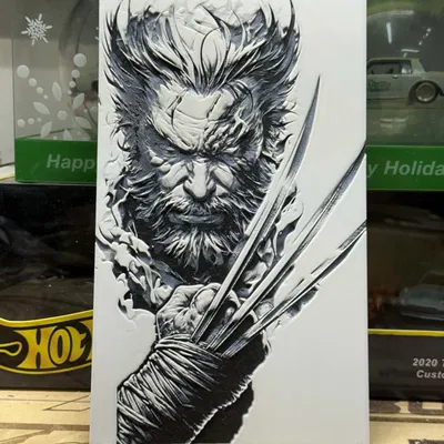 Wolverine – Mô hình in 3D chi tiết