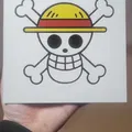 Biểu tượng băng hải tặc Luffy (Emblème de l’équipage de Luffy) - Thumbnail 1