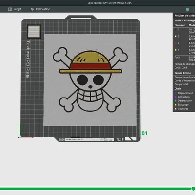 Biểu tượng băng hải tặc Luffy (Emblème de l’équipage de Luffy)