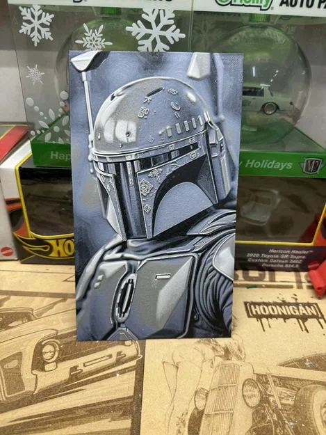 Boba Fett – Mô hình 3D mũ & giáp thợ săn tiền thưởng - Image 1