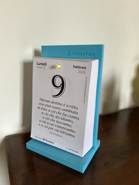 Chân đế lịch để bàn cho Calendario Filosofico - Image 4