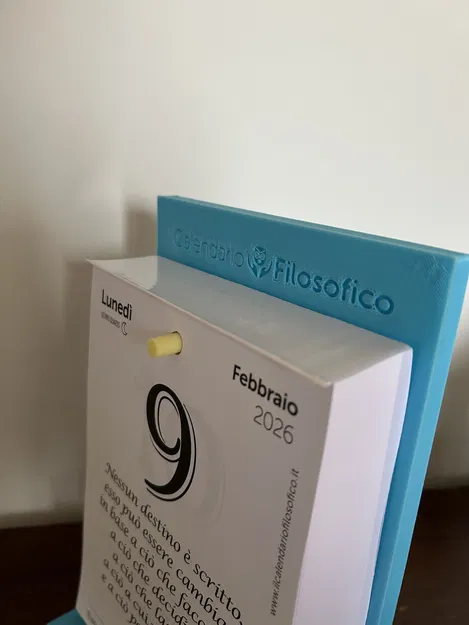 Chân đế lịch để bàn cho Calendario Filosofico - Image 5