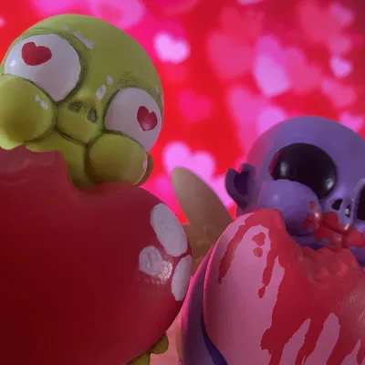 Thiên Thần Cherub Zombie Valentine Cắn Trái Tim!