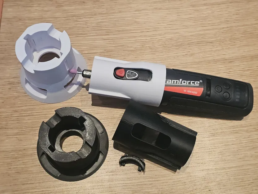 Adapter Router cho Tamforce Cordless Rotary Tool (chỉnh độ cao) - Image 10