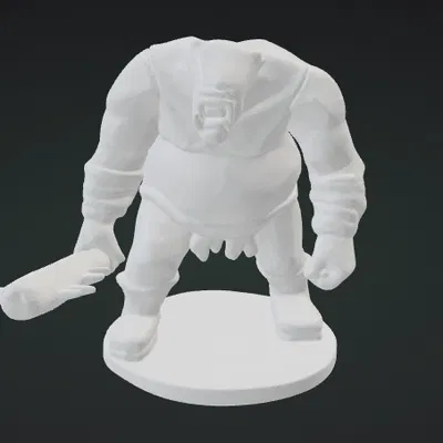 Mini Orc Dungeons & Dragons