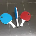 Móc khóa bóng bàn (Table tennis keychain) - Thumbnail 3