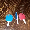 Móc khóa bóng bàn (Table tennis keychain) - Thumbnail 8