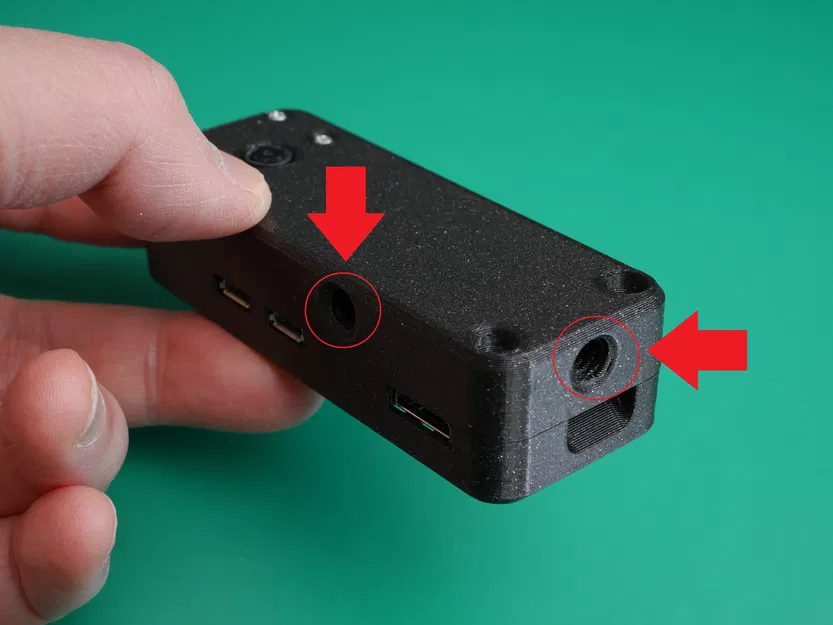 Vỏ Pi Zero siêu nhỏ kèm Pi Camera V2 Module gắn tripod - Image 5