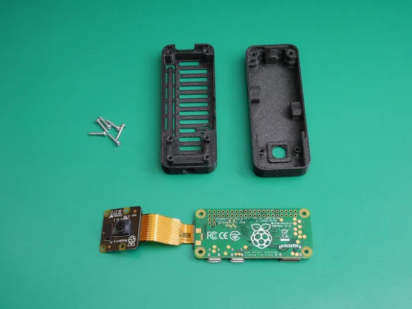 Vỏ Pi Zero siêu nhỏ kèm Pi Camera V2 Module gắn tripod - Image 8