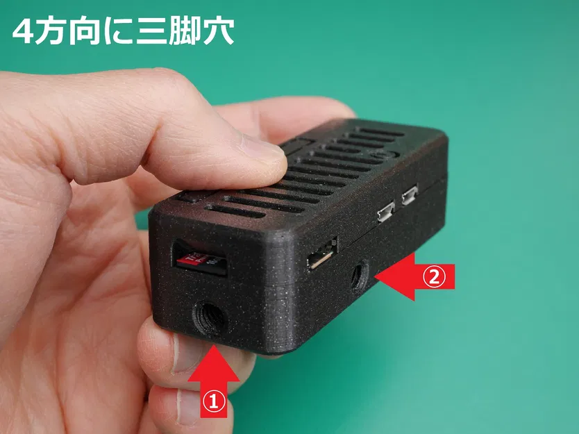 Vỏ Pi Zero siêu nhỏ kèm Pi Camera V3 Module để gắn Tripod - Image 17