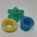 Bộ Hollowtech II (2 ốc và khóa) – Juego Hollowtech II (2 pernos y llave) - Thumbnail 2
