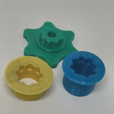 Bộ Hollowtech II (2 ốc và khóa) – Juego Hollowtech II (2 pernos y llave)