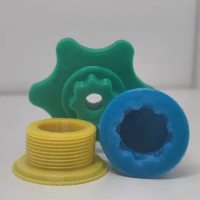 Bộ Hollowtech II (2 ốc và khóa) – Juego Hollowtech II (2 pernos y llave)