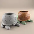 Chậu Rùa Cute Turtle Planter Urn – Hộp Kẹo/Chân Nến/Đồ Đựng Dễ Thương - Thumbnail 4