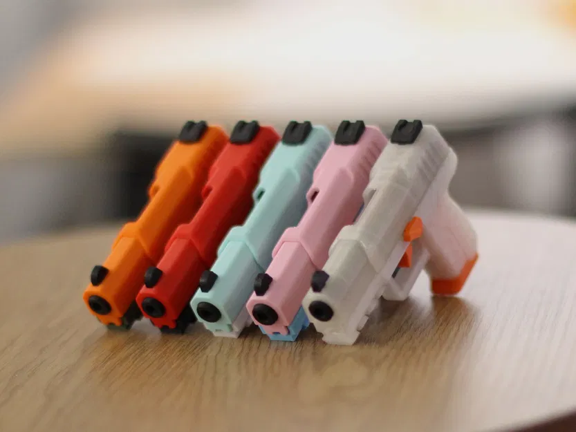 Móc khóa Fidget FN Five-seveN – Đồ chơi kéo slide - Image 1