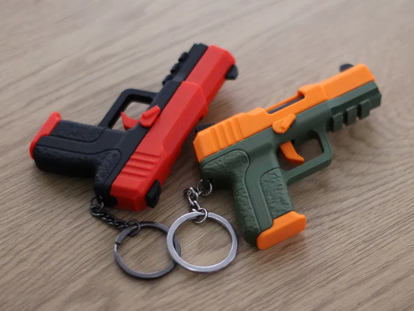 Móc khóa Fidget FN Five-seveN – Đồ chơi kéo slide - Image 3