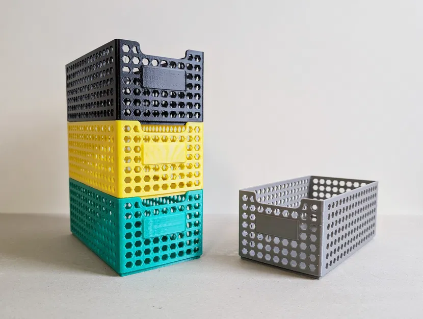 Hộp xếp chồng Honeycomb in 3D (ít vật liệu hơn) | REMIX - Image 3