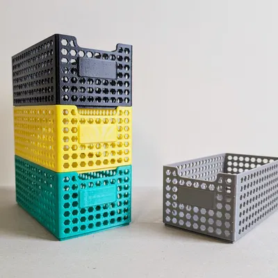 Hộp xếp chồng Honeycomb in 3D (ít vật liệu hơn) | REMIX