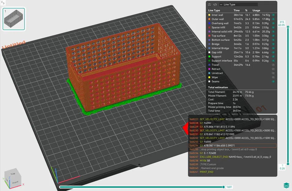 Hộp xếp chồng Honeycomb in 3D (ít vật liệu hơn) | REMIX - Image 6