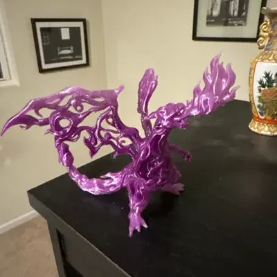 Charizard Elementale v2: Phiên bản Voronoi Art Edition