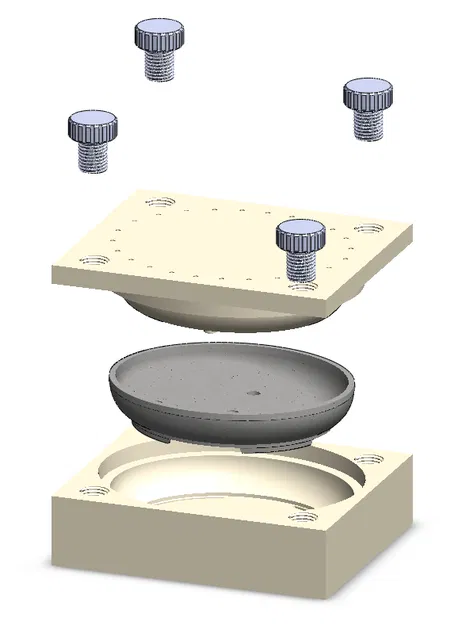 Khuôn đúc chậu bonsai (bonsai pot mold) - Image 2