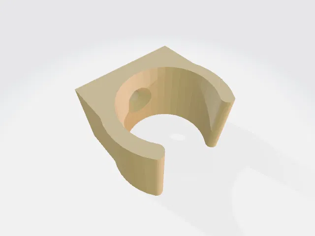 Kẹp/giá giữ ống xả máy giặt (Washing machine hose holder) - Image 1