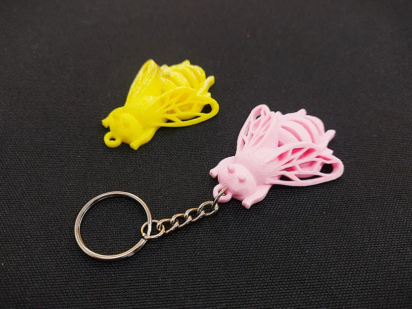 Móc khóa Ong (Bee Keyring) - Image 2