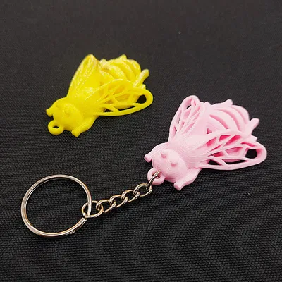 Móc khóa Ong (Bee Keyring)