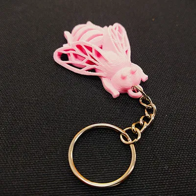 Móc khóa Ong (Bee Keyring)