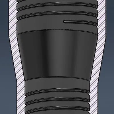 Đầu nối & chia ống vacuum Parametric (Fusion 360)