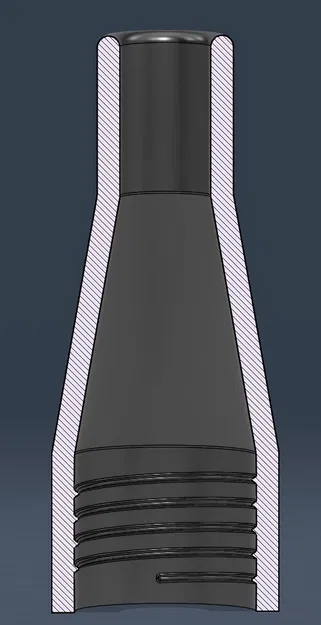 Đầu nối & chia ống vacuum Parametric (Fusion 360) - Image 7