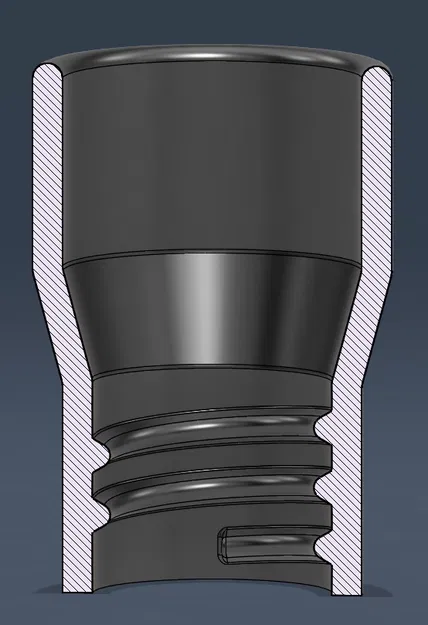 Đầu nối & chia ống vacuum Parametric (Fusion 360) - Image 9