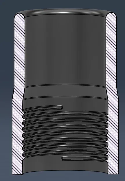 Đầu nối & chia ống vacuum Parametric (Fusion 360) - Image 14