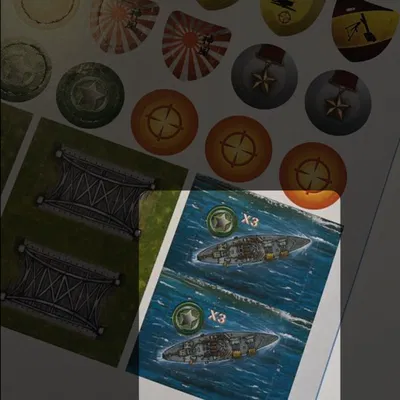 Thiết giáp hạm Memoir 44 cho DDay Landing hoặc expansion khác