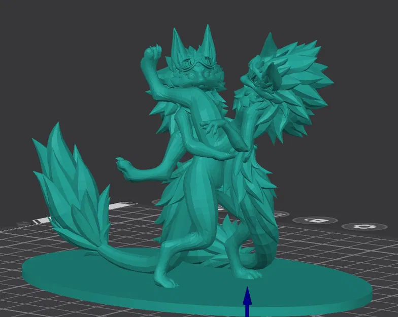 Mẫu 3D Novabeast tạo dáng Johnny Joestar & Gyro - Image 1