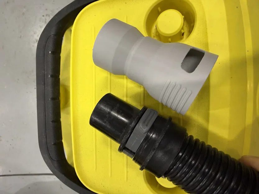 Đầu cắm & đầu cái tùy chỉnh cho ống Karcher WD (Fusion 360) - Image 1