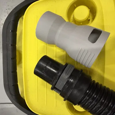 Đầu cắm & đầu cái tùy chỉnh cho ống Karcher WD (Fusion 360)