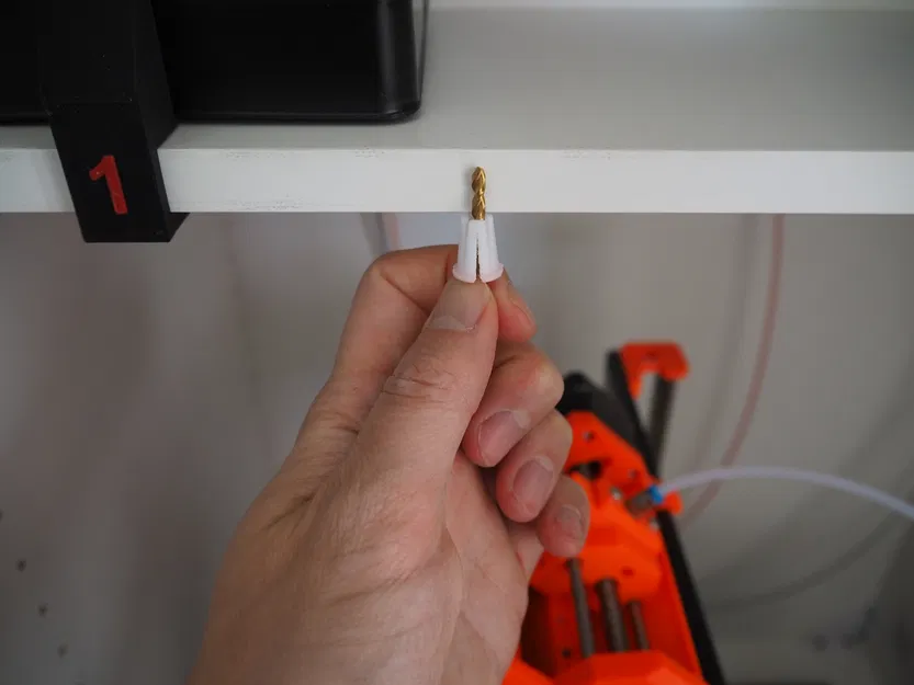 Drill Depth Stop Guide – Bộ cữ chặn độ sâu mũi khoan kèm holder cho hộp DeWalt - Image 2