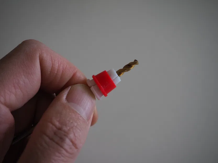 Drill Depth Stop Guide – Bộ cữ chặn độ sâu mũi khoan kèm holder cho hộp DeWalt - Image 3