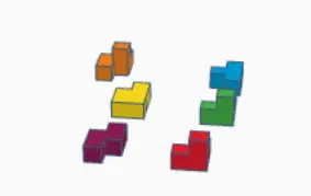 Xếp hình khối lập phương (Cube Puzzle) - Image 1
