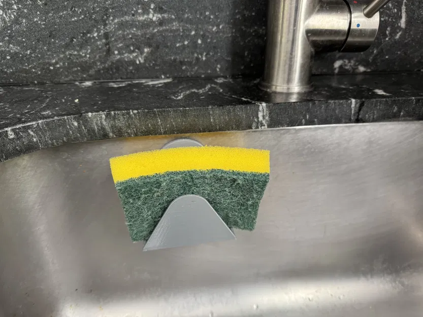 Giá đỡ miếng bọt biển trong bồn rửa (In-sink sponge support) - Image 5
