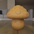 Mẫu STL In 3D Nấm Toadstool Kawaii Dễ Thương (Cute Kawaii Mushroom) - Thumbnail 4