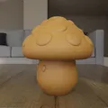 Mẫu STL In 3D Nấm Toadstool Kawaii Dễ Thương (Cute Kawaii Mushroom) - Thumbnail 6