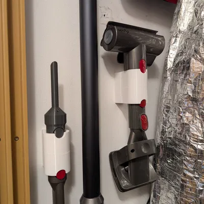 Ngàm treo tường cho máy hút bụi Dyson V7–V12 (Wall Mounts)