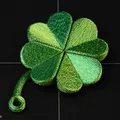 Móc khóa cỏ bốn lá dẻo (Flexible Four Leaf Clover Keychain) - Thumbnail 2