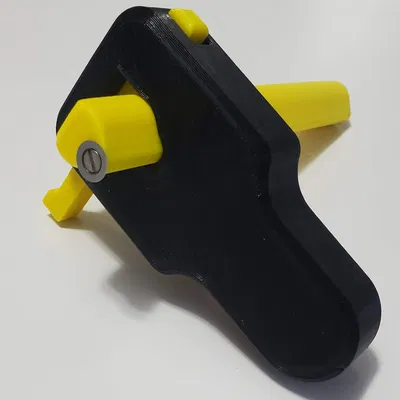 Thước lấy dấu in 3D dùng lưỡi Veritas Wheel Gauge