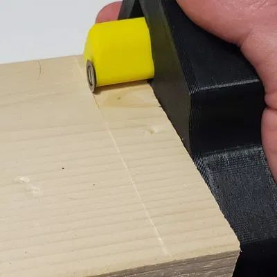 Thước lấy dấu in 3D dùng lưỡi Veritas Wheel Gauge