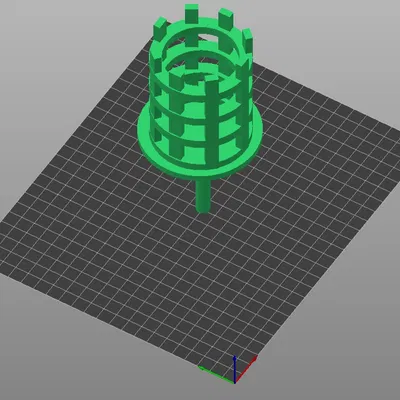 Giá đỡ dao cạo hình ngọn đuốc